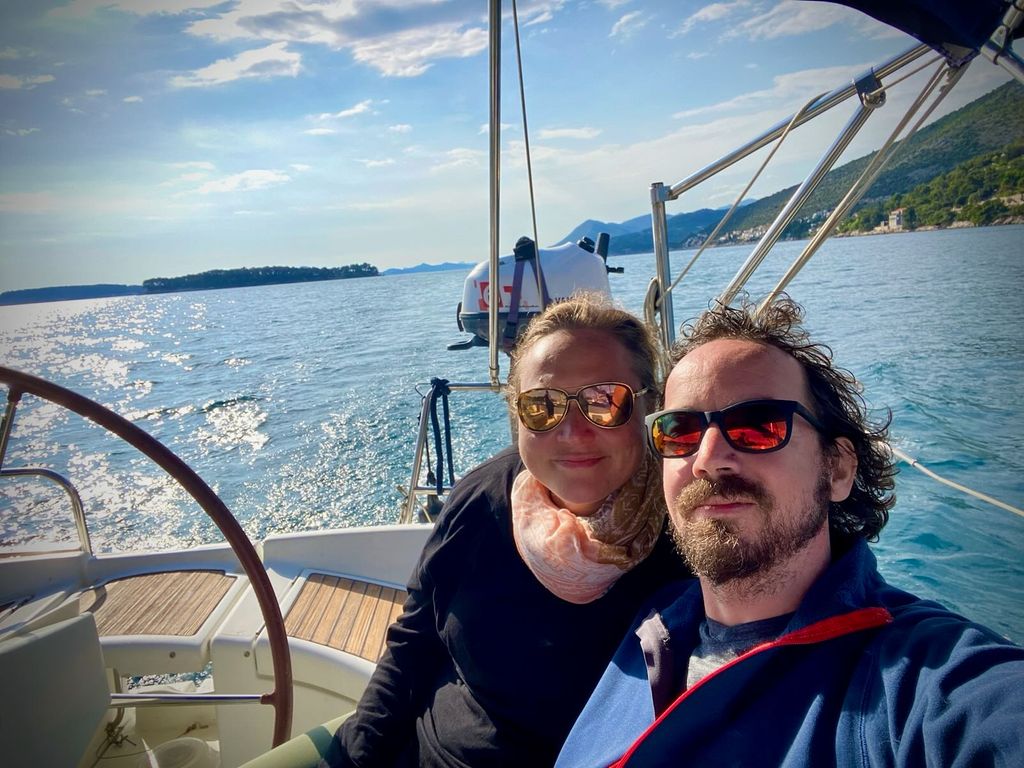 The time we took a sailing day trip in Dubrovnik, Croatia, 2022